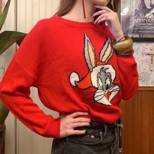 Hm Bugs Bunny Santa Christmas Sweater 